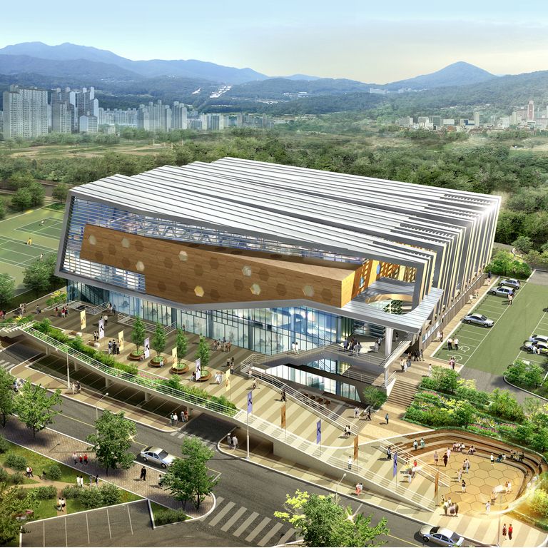 한밭대학교 체육관 현상설계 (우수작)